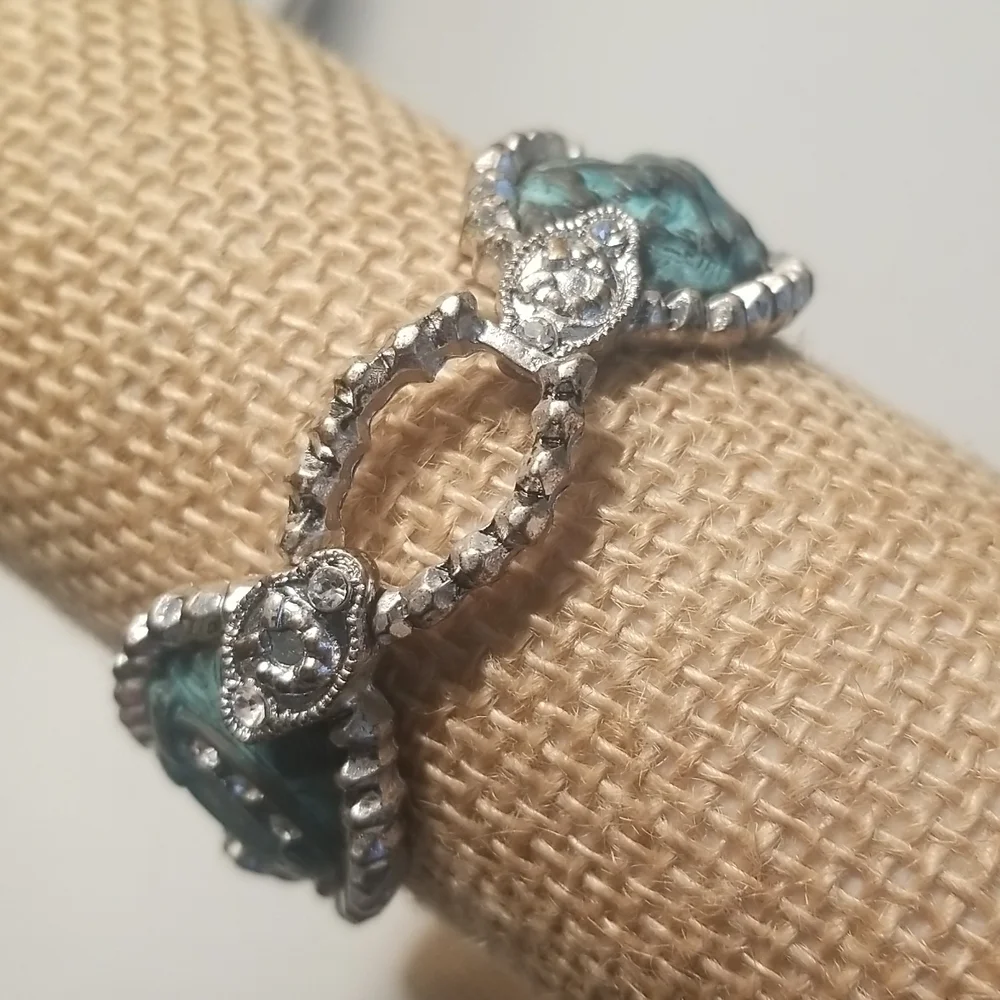 BOHO Western Style Horse Silver Bracelet